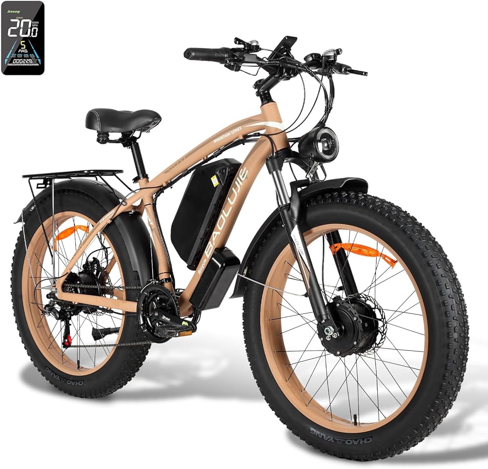 Keke-FT-2602 Mountain  eBike 45KM/H 48V 2000W